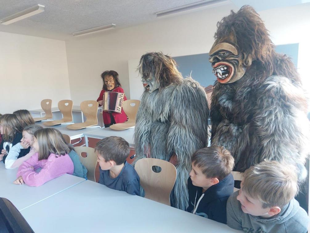 Besuch der 1a