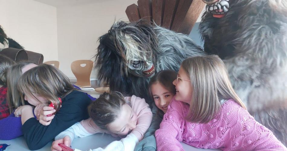 Besuch vom Loacker Krampus