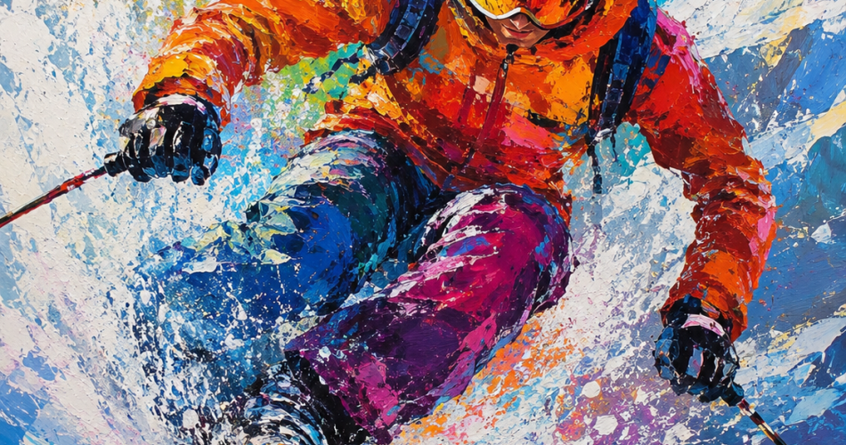 Skifahrer